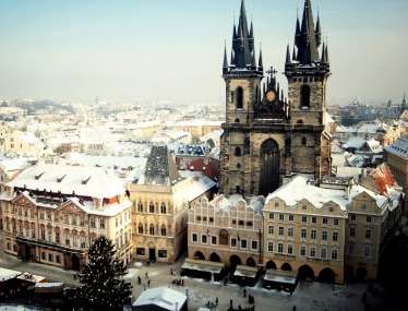 Новый год в Праге 2025