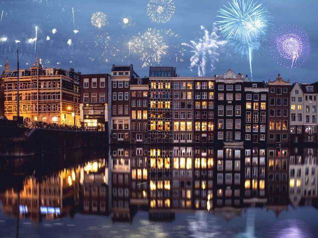 Новый год в Амстердаме 2021
