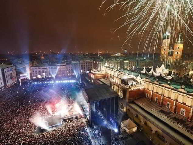 Новый год в Кракове
