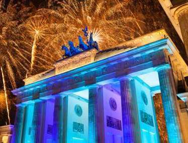 Новый год в Берлине и Дрездене 2021