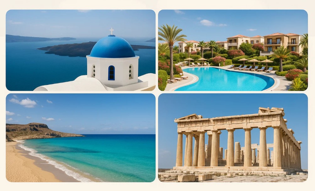 сравнение островов греции